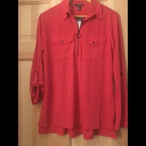 Kenneth Cole Burnt Orange Top 🍊